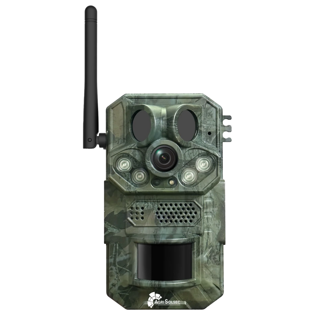 Agri Solsec 4G No Glow Solar Trail Camera (SIM Card, SD, and Solar Panel)