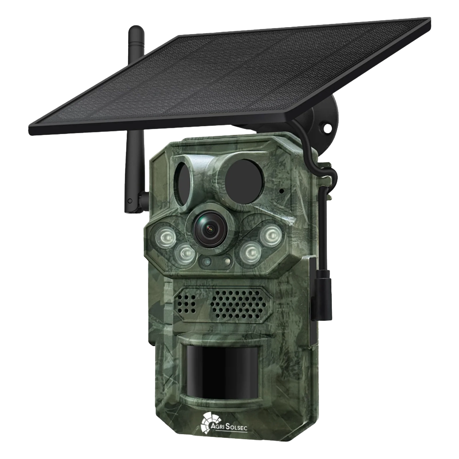 Agri Solsec 4G No Glow Solar Trail Camera (SIM Card, SD, and Solar Panel)