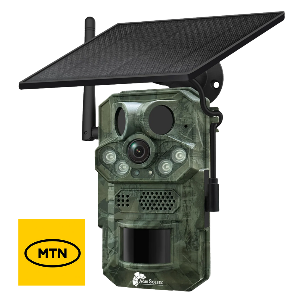 Agri Solsec 4G No Glow Solar Trail Camera (SIM Card, SD, and Solar Panel)