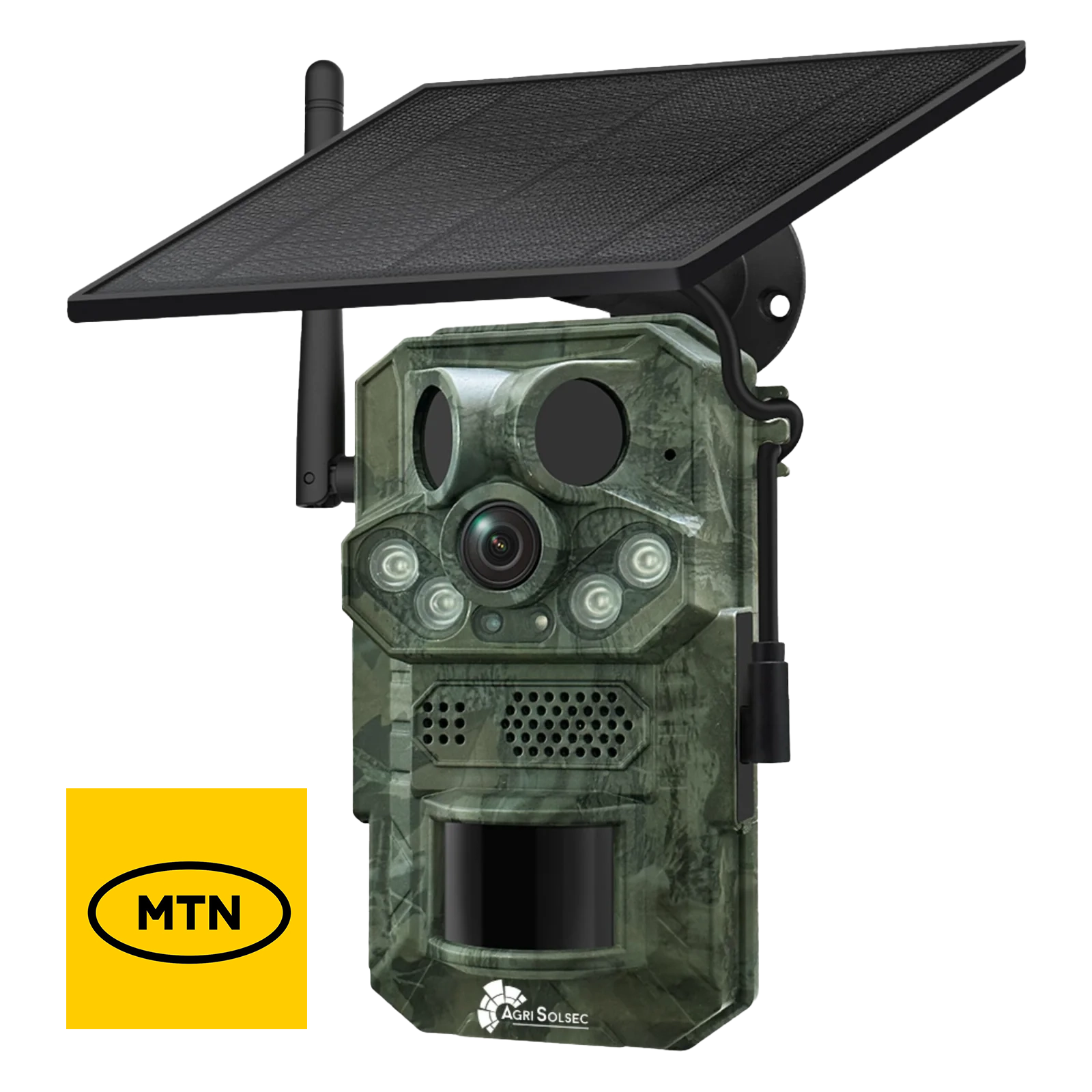 Agri Solsec 4G No Glow Solar Trail Camera (SIM Card, SD, and Solar Panel)