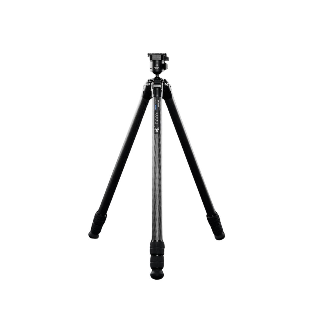 Leofoto Kudu Carbon Fiber Rifle Sports Tripod Kit