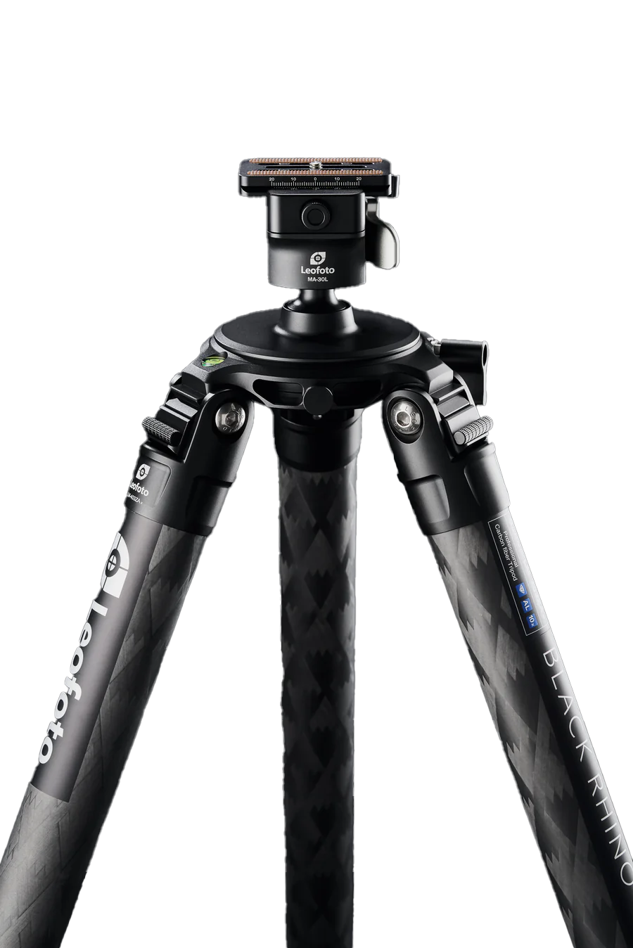 Leofoto Black Rhino 3 Carbon Fiber Rifle Sports Tripod Kit