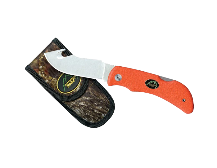 Outdoor Edge Grip Hook Orange (Clam)
