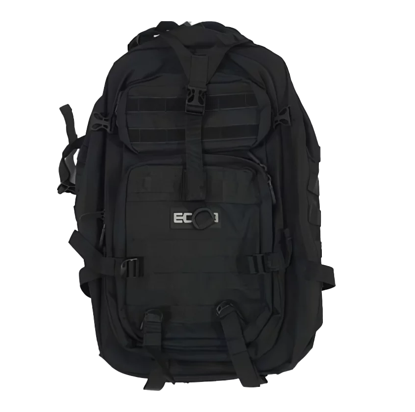 Ecoevo Tactical Elite Backpack – XL, Black