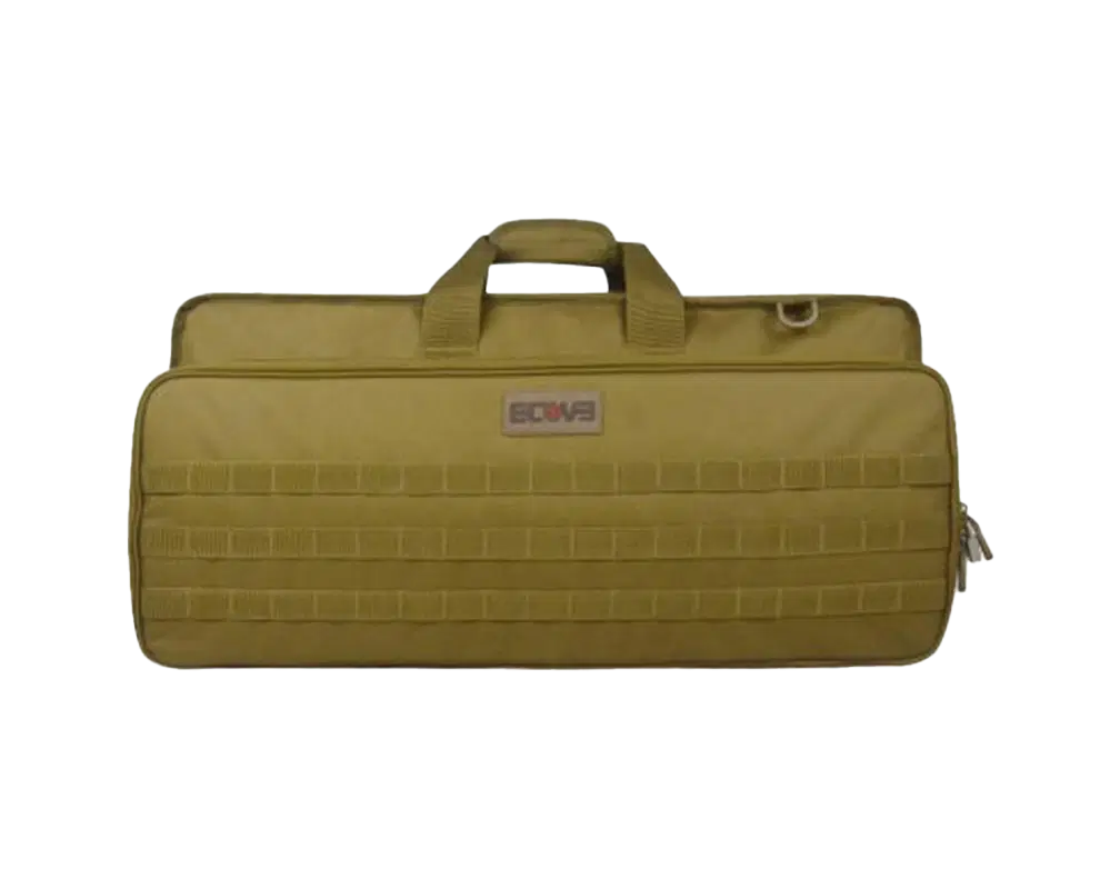 Ecoevo Pro Series Double Take Down Gun Case 27'' - TAN